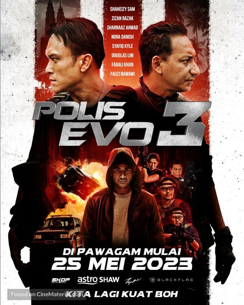 Polis Evo 3 - Malaysian Movie Poster