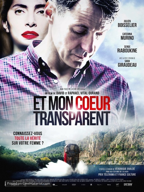 Et mon coeur transparent - French Movie Poster