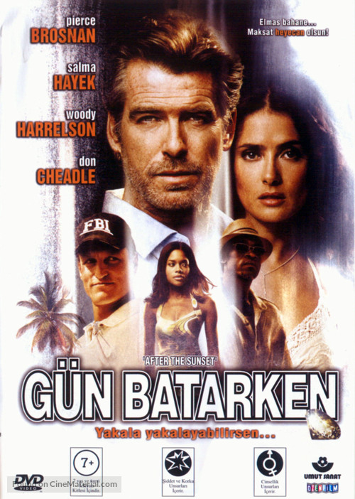 After the Sunset - Turkish DVD movie cover