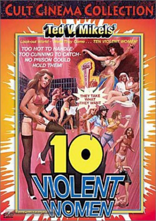 Ten Violent Women - DVD movie cover