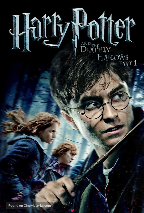 Harry Potter and the Deathly Hallows - Part 1 - DVD movie cover