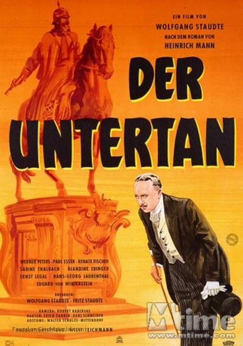 Der Untertan - Movie Poster