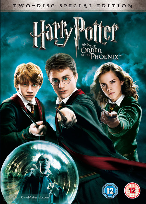 Harry Potter and the Order of the Phoenix - British Movie Cover