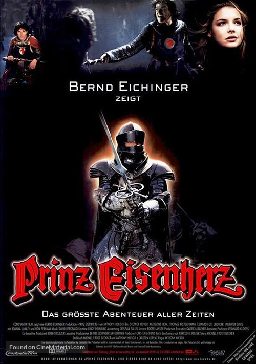 Prince Valiant - German Movie Poster