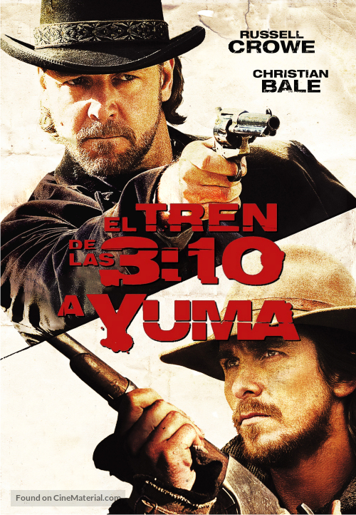 3:10 to Yuma - Argentinian DVD movie cover