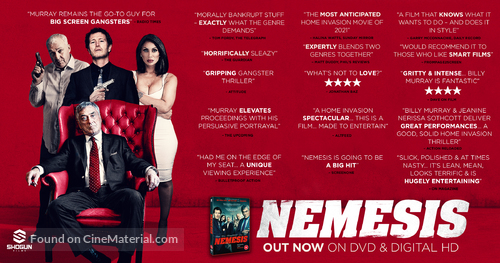 Nemesis - British Video release movie poster