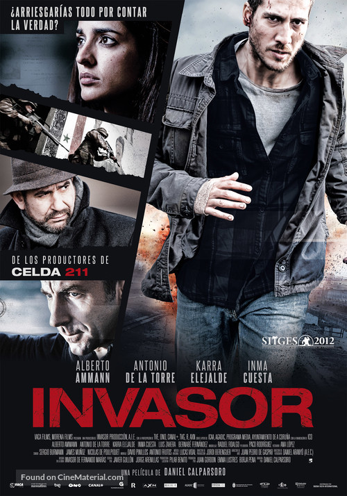 Invasor - Spanish Movie Poster