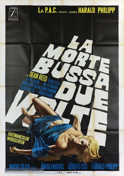 Blonde K&ouml;der f&uuml;r den M&ouml;rder - Italian Movie Poster