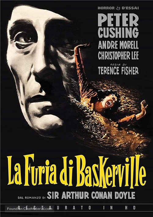 The Hound of the Baskervilles - Italian DVD movie cover