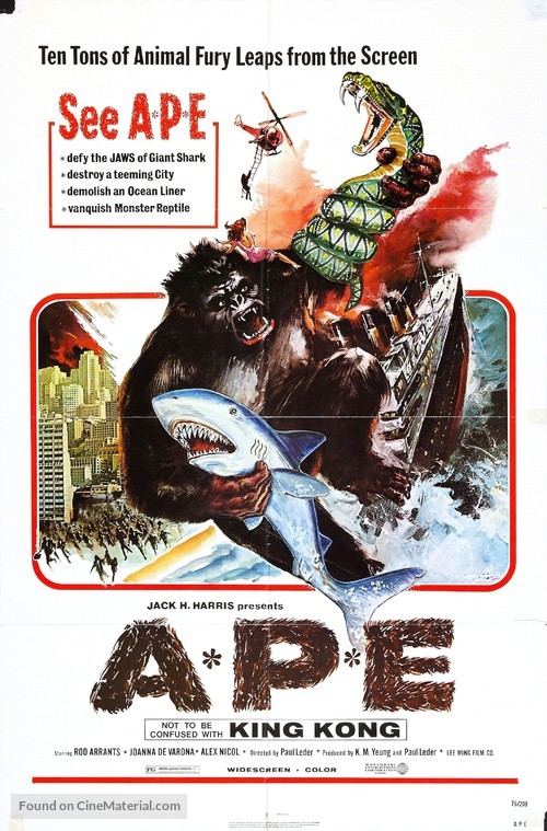 Ape - Movie Poster