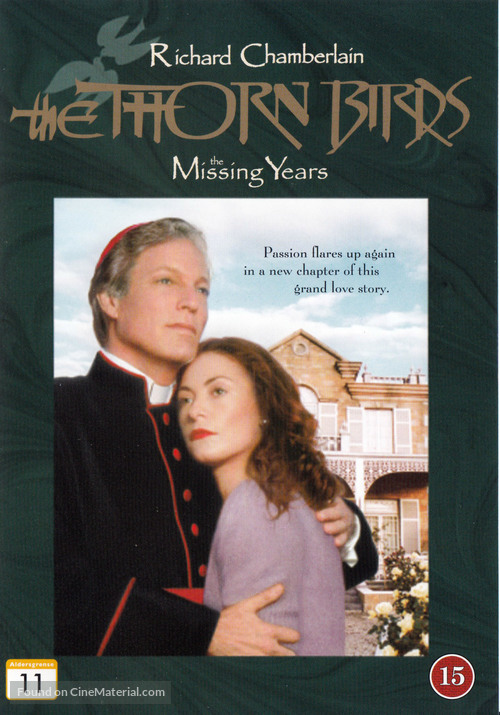 The Thorn Birds: The Missing Years - Danish DVD movie cover