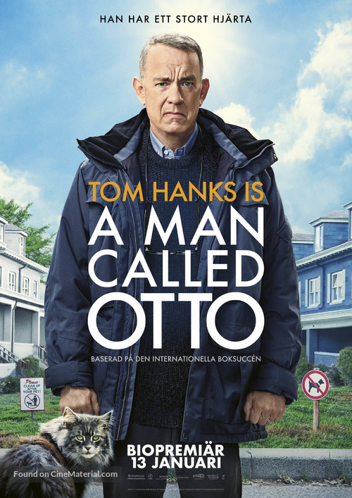 A Man Called Otto - Swedish Movie Poster