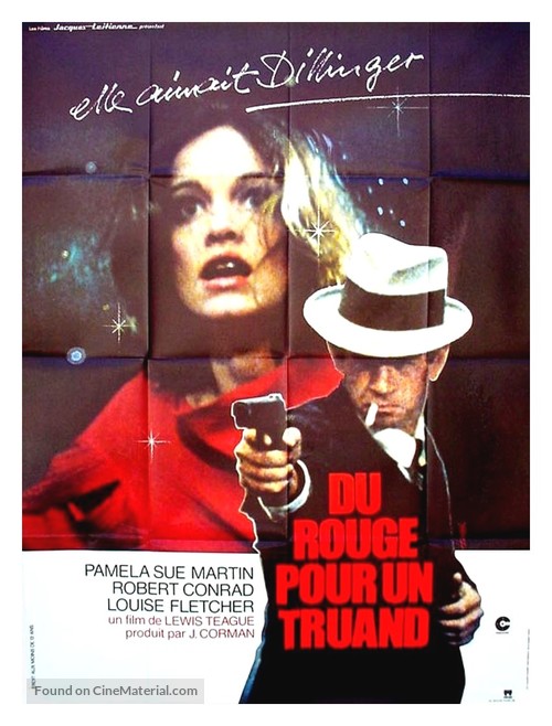 The Lady in Red - French Movie Poster