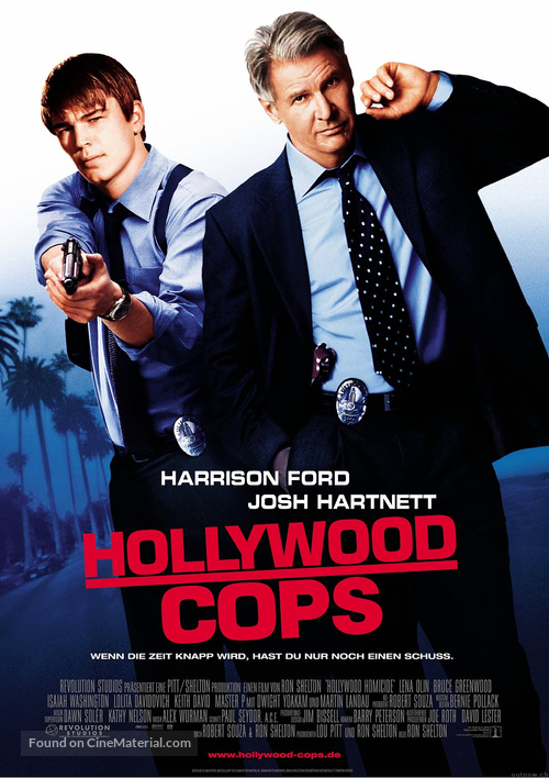 Hollywood Homicide - German Movie Poster