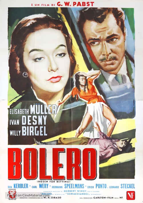 Rosen f&uuml;r Bettina - Italian Movie Poster