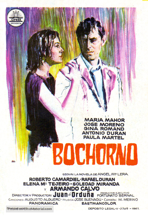 Bochorno - Spanish Movie Poster