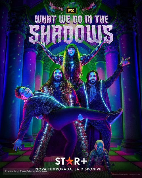 &quot;What We Do in the Shadows&quot; - Brazilian Movie Poster