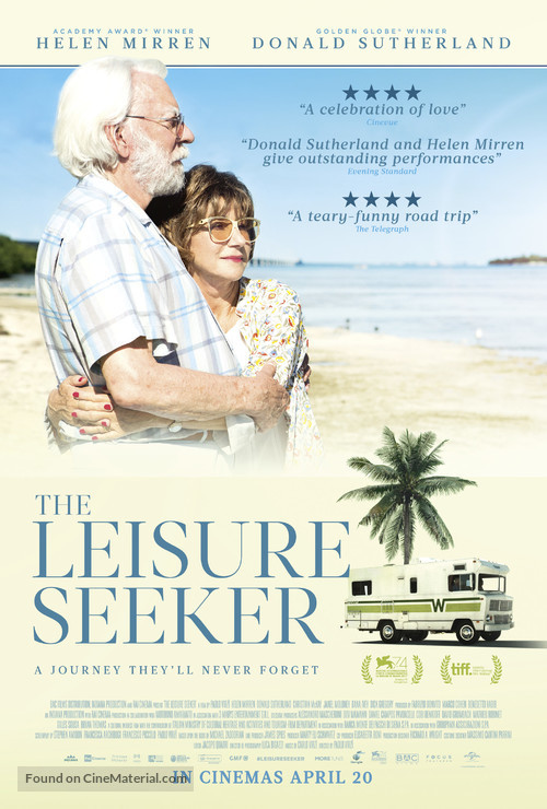 The Leisure Seeker - British Movie Poster