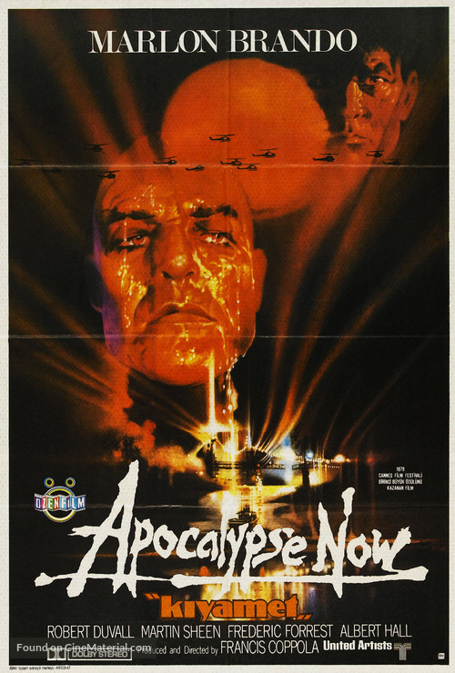 Apocalypse Now - Turkish Movie Poster