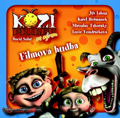 Kozi pribeh se syrem (2012) Czech blu-ray movie cover