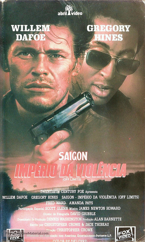 Saigon - Brazilian VHS movie cover