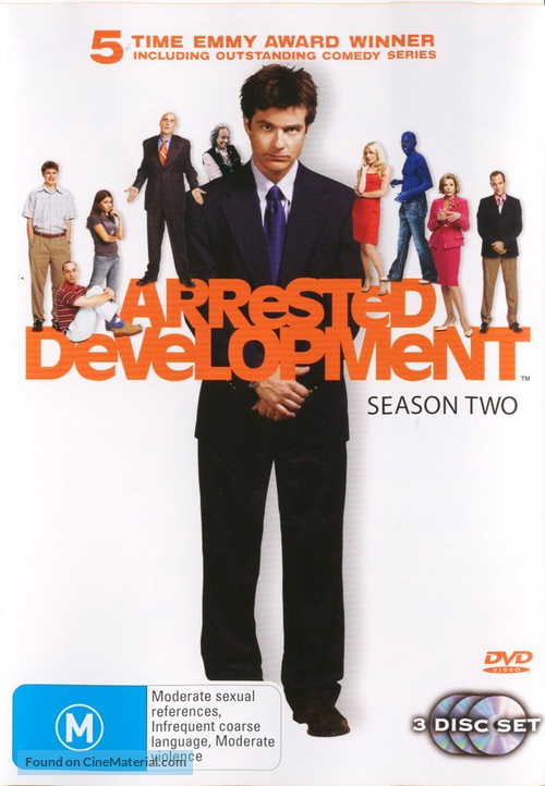 &quot;Arrested Development&quot; - Australian DVD movie cover