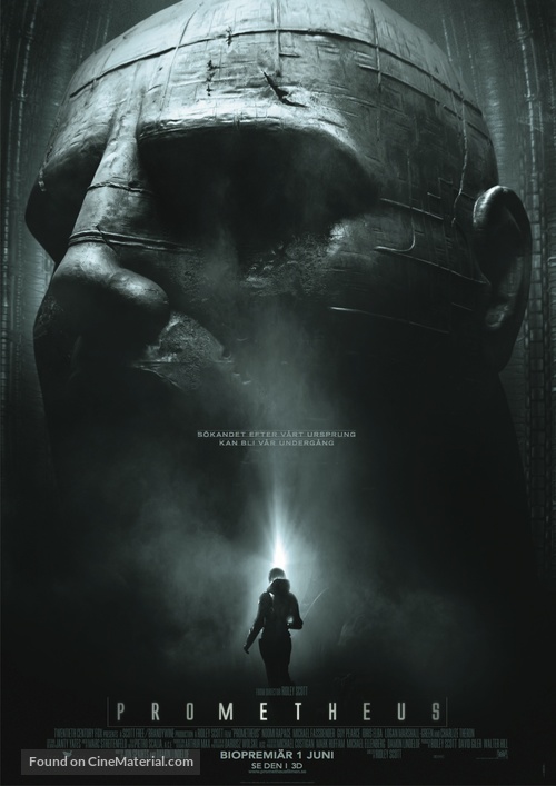 Prometheus - Swedish Movie Poster