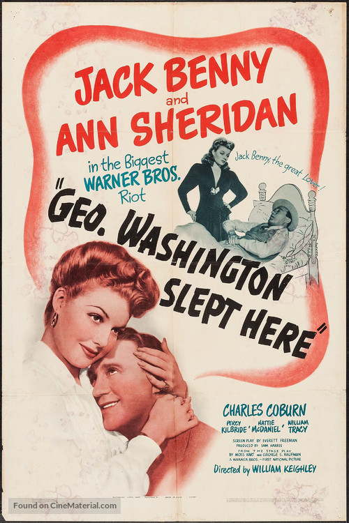 George Washington Slept Here - Movie Poster