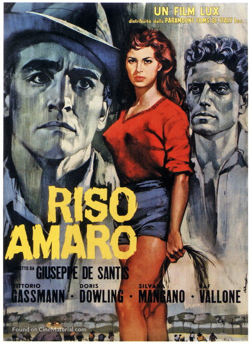 Riso amaro - Italian Movie Poster