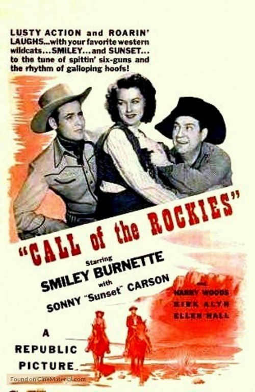 Call of the Rockies - poster