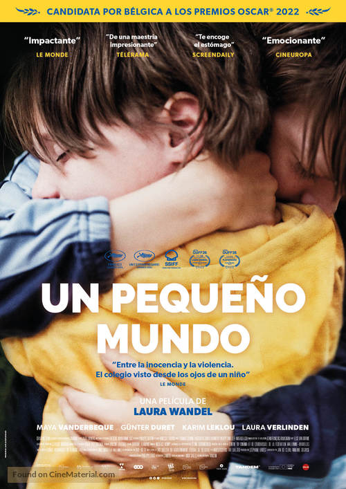 Un monde - Spanish Movie Poster