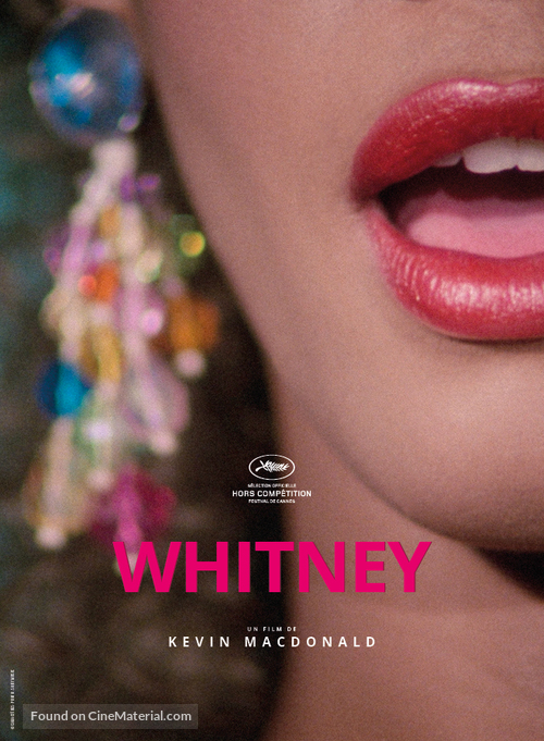 Whitney - French Movie Poster