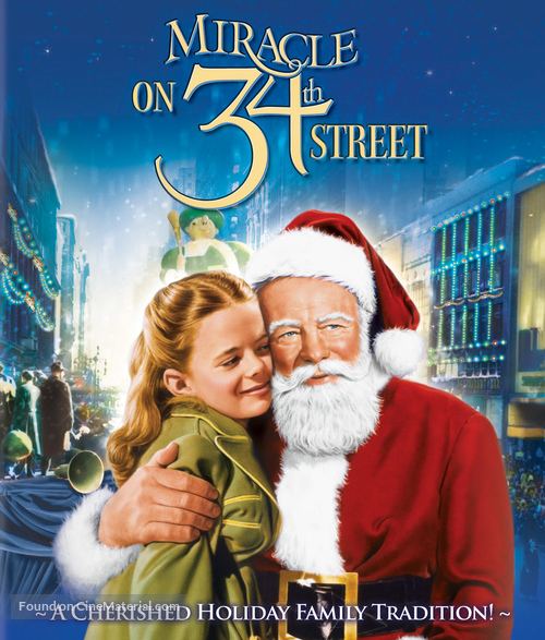 Miracle on 34th Street - Blu-Ray movie cover