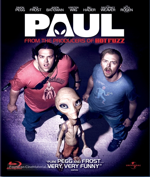 Paul - Blu-Ray movie cover