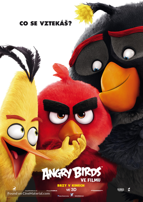 The Angry Birds Movie - Czech Movie Poster