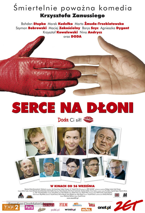Serce na dloni - Polish Movie Poster