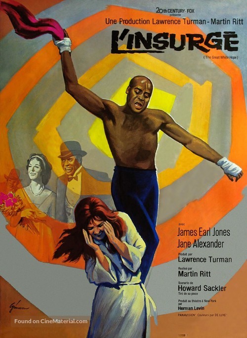 The Great White Hope - French Movie Poster