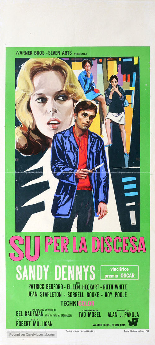 Up the Down Staircase - Italian Movie Poster