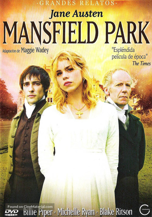 Mansfield Park - Spanish DVD movie cover