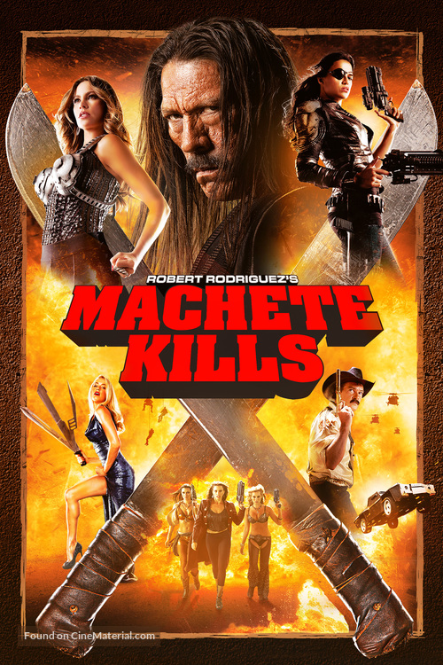 Machete Kills - DVD movie cover