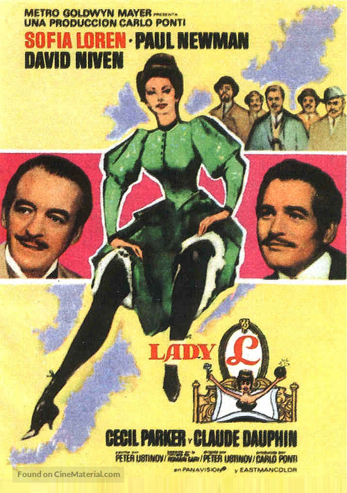 Lady L - Spanish Movie Poster