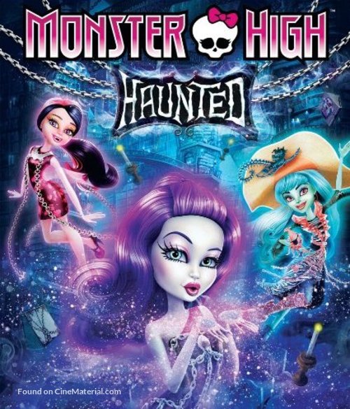 Monster High: Haunted - Blu-Ray movie cover