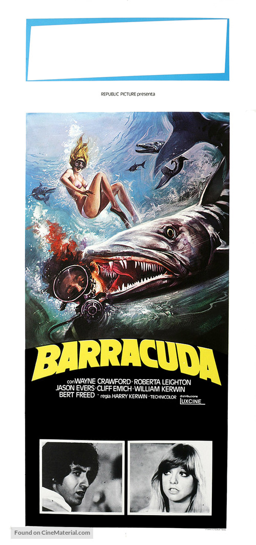 Barracuda - Italian Movie Poster