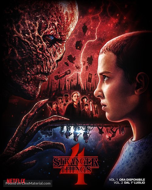 &quot;Stranger Things&quot; - Italian Movie Poster