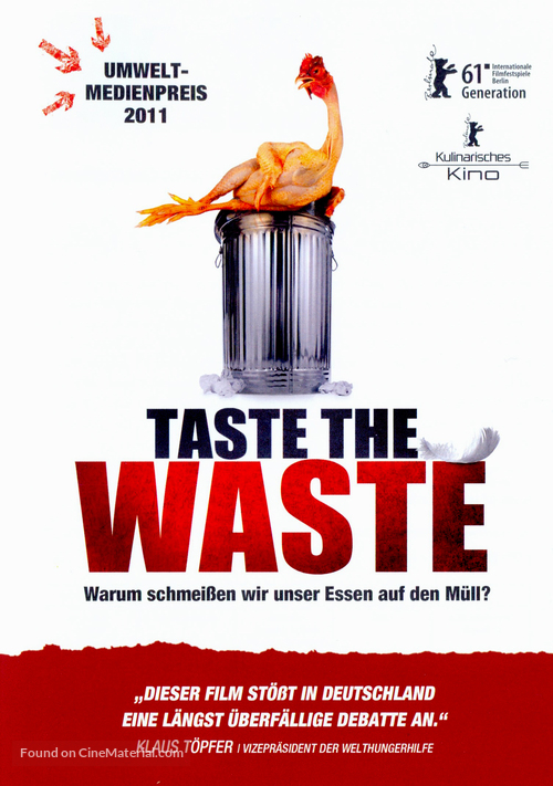 Taste the waste - German DVD movie cover
