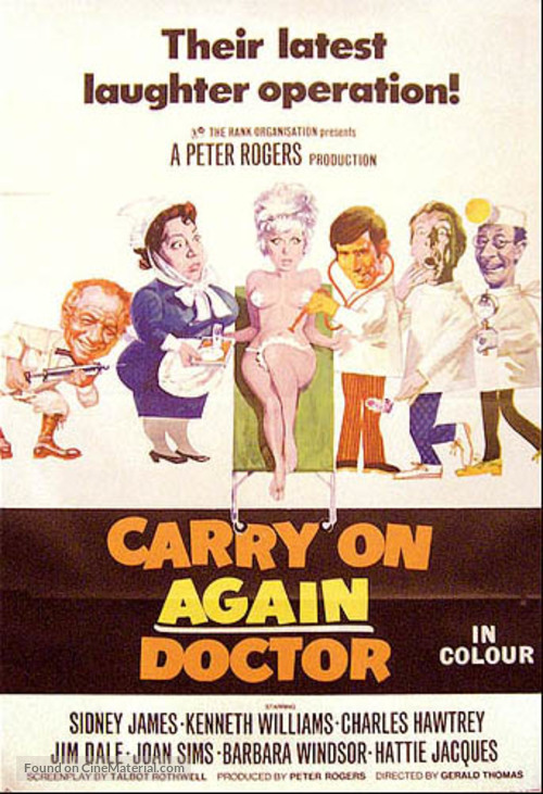Carry On Again Doctor - Movie Poster
