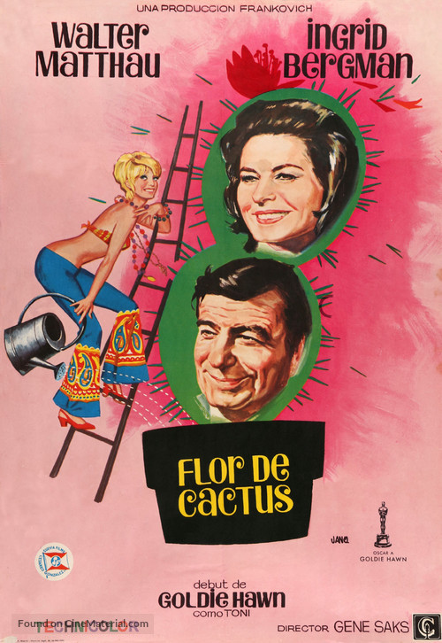 Cactus Flower - Spanish Movie Poster