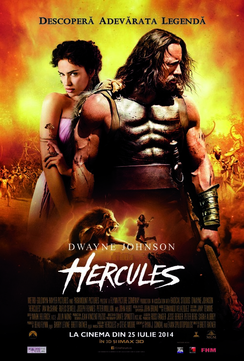 Hercules - Romanian Movie Poster