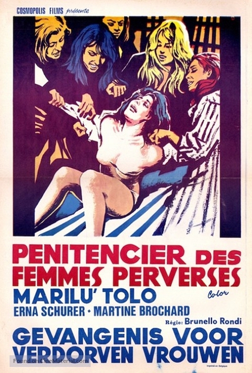 Prigione di donne - Belgian Movie Poster