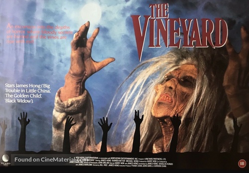 The Vineyard - British Video release movie poster